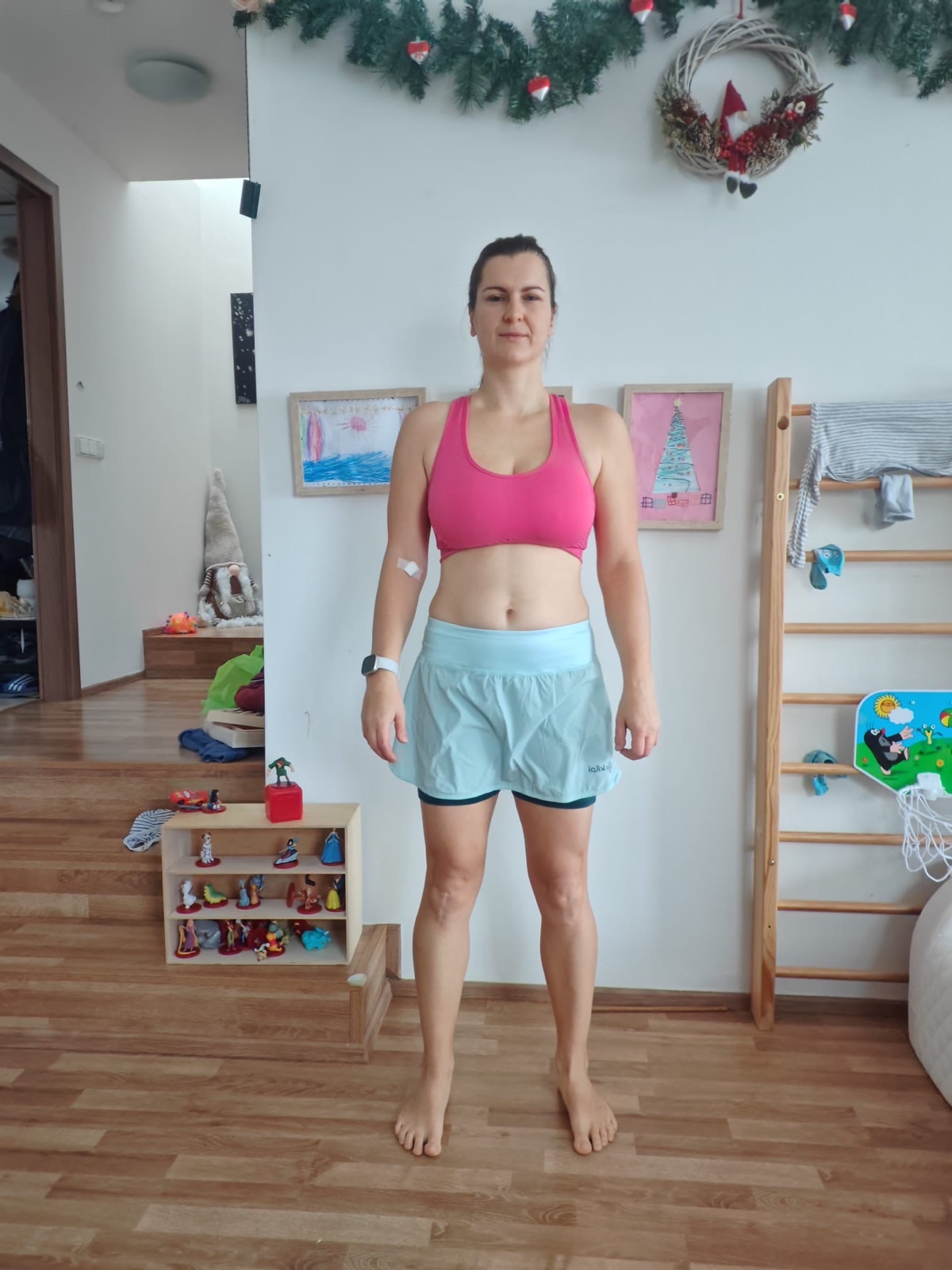 Káťa před dlouhodobou fitness proměnou
